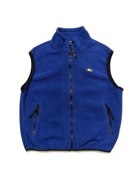 REI co-op polartec full zip fleece vest mens medium